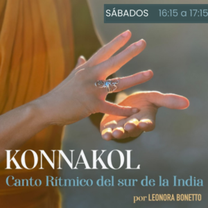 Sábado 16:15 Konnakol